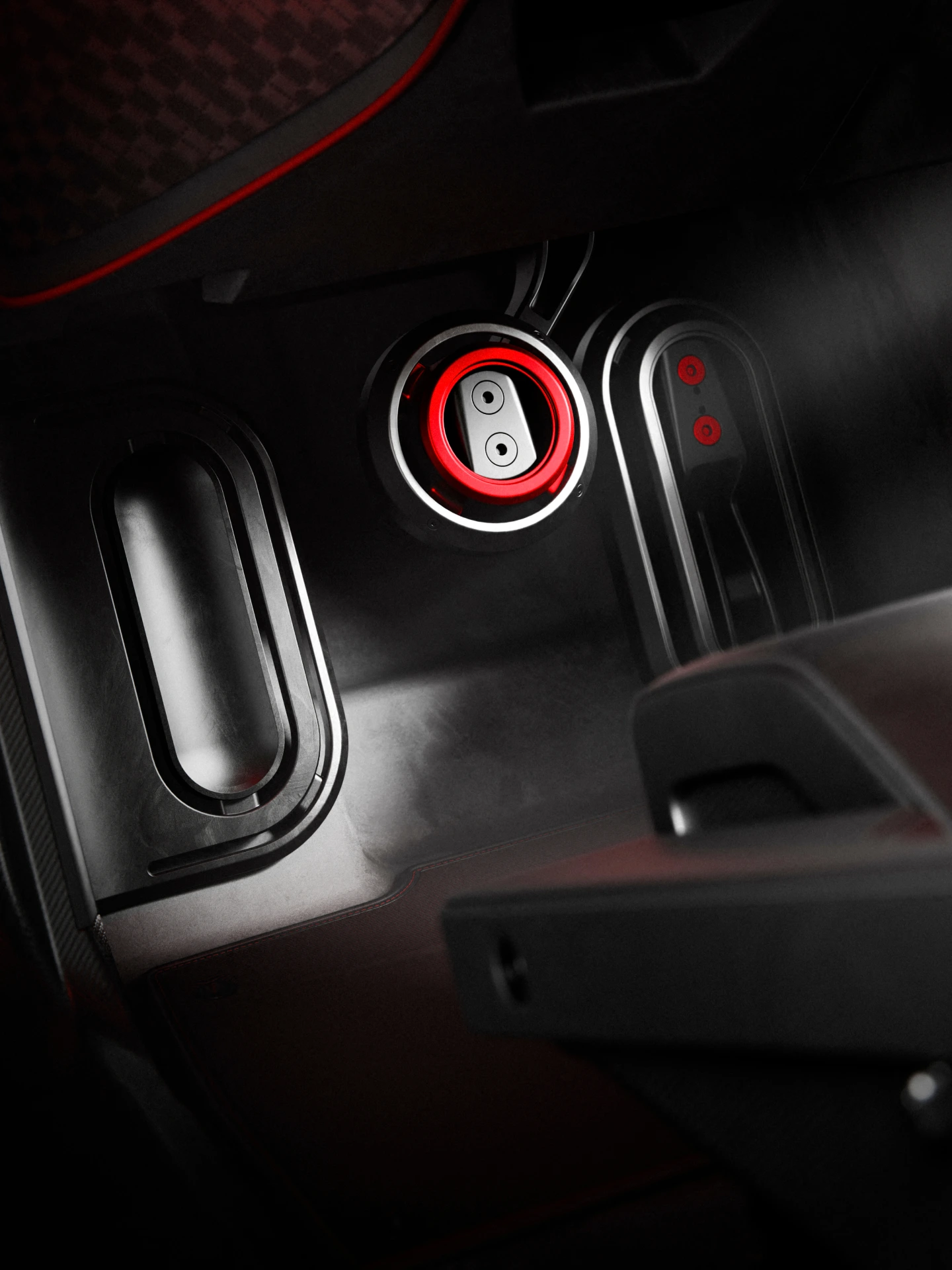 PEUGEOT E-T16 Concept met technische interieurmaterialen