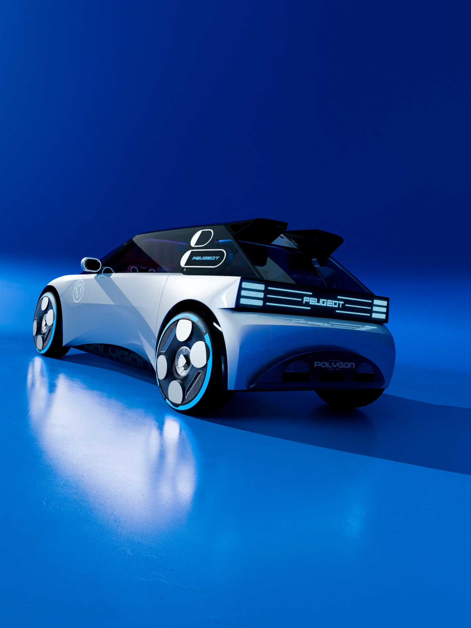 PEUGEOT iconische 3-klauwen lichtsignatuur