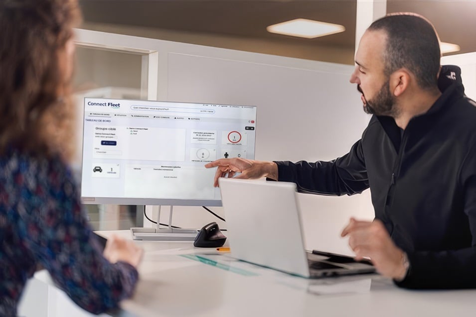 Connect Fleet-app (6-20 voertuigen)
