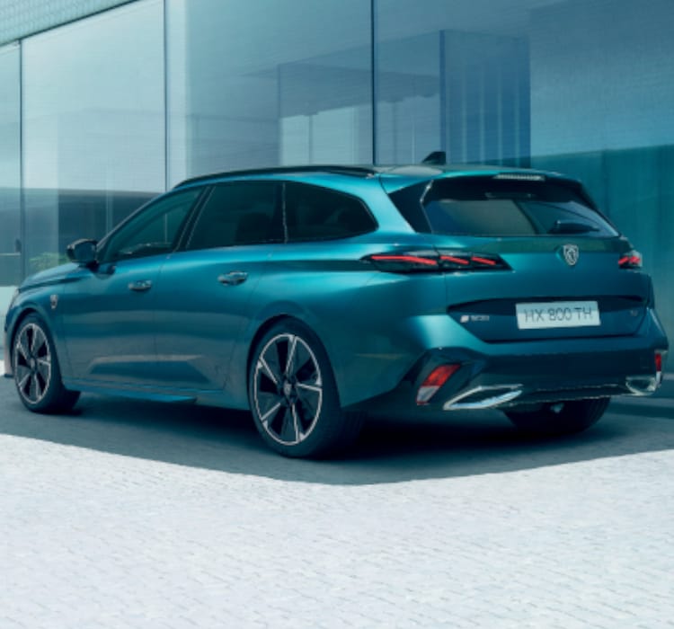 New PEUGEOT E-308 SW - Rear view