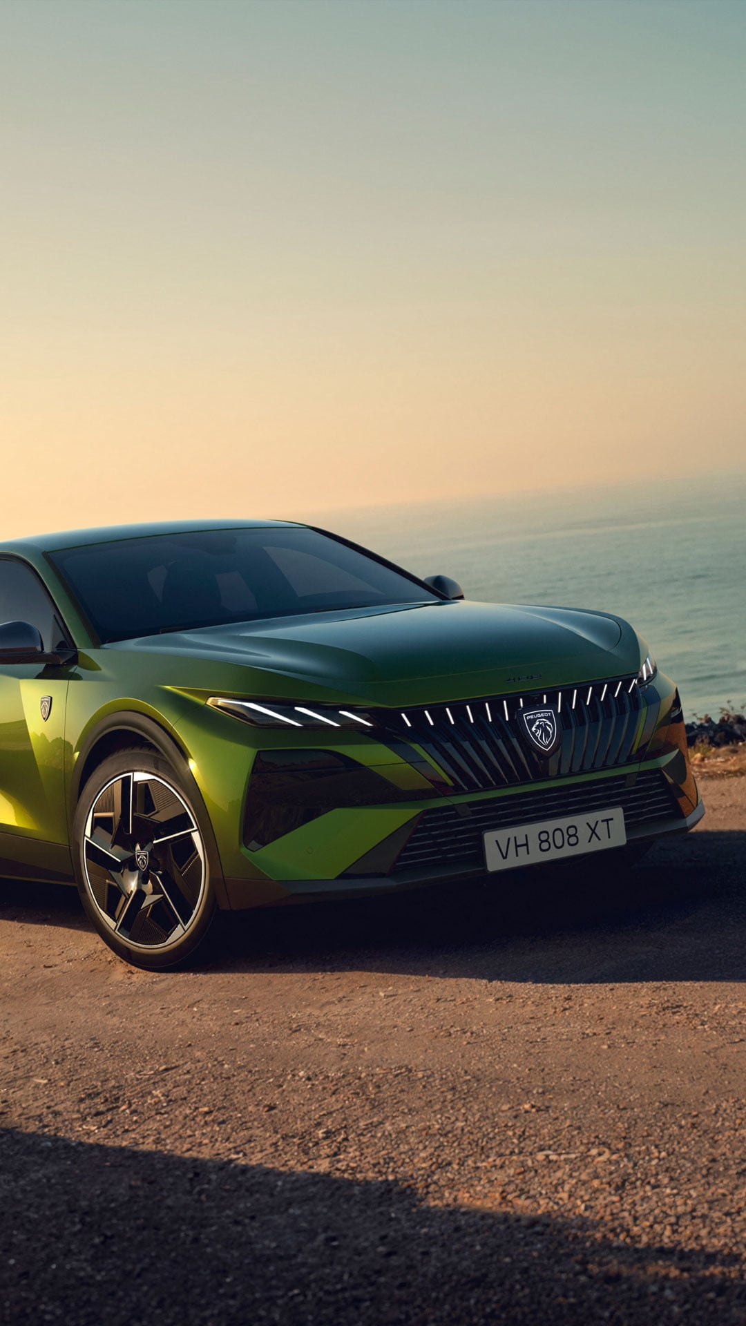 Nieuwe PEUGEOT E-408 exterieur