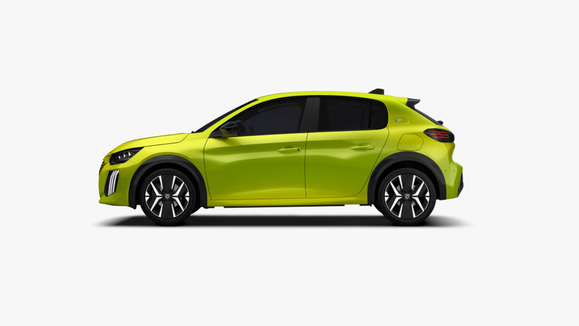 PEUGEOT E-208 profile view