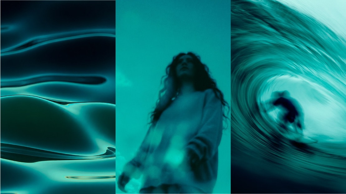 Drie Pantone-afbeeldingen