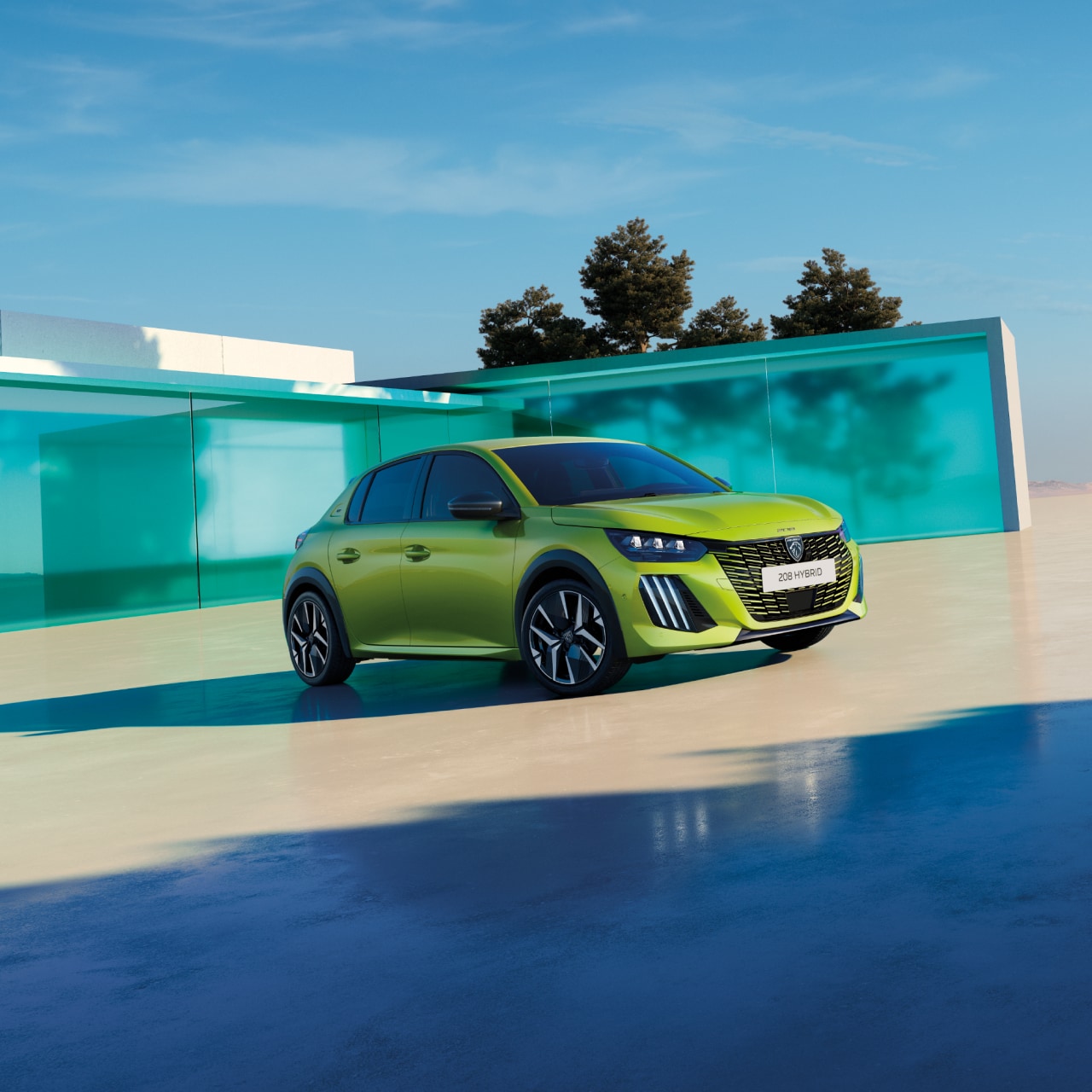 PEUGEOT 208 Hybrid schuin van voor