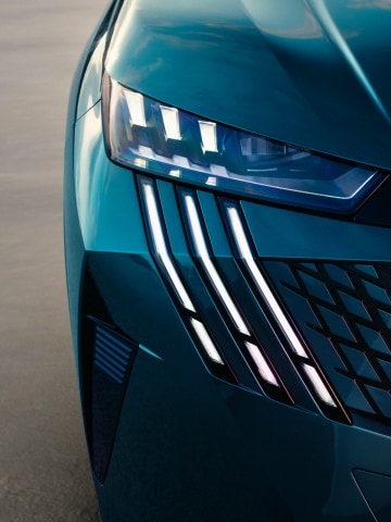 De Pixel LED-koplampen van de PEUGEOT 3008 Plug-in Hybrid
