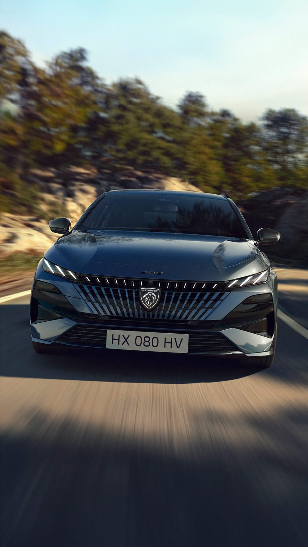 Nieuwe PEUGEOT 308 SW vooraanzicht