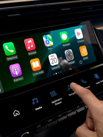 Nieuwe PEUGEOT E-308 SW Touchscreen