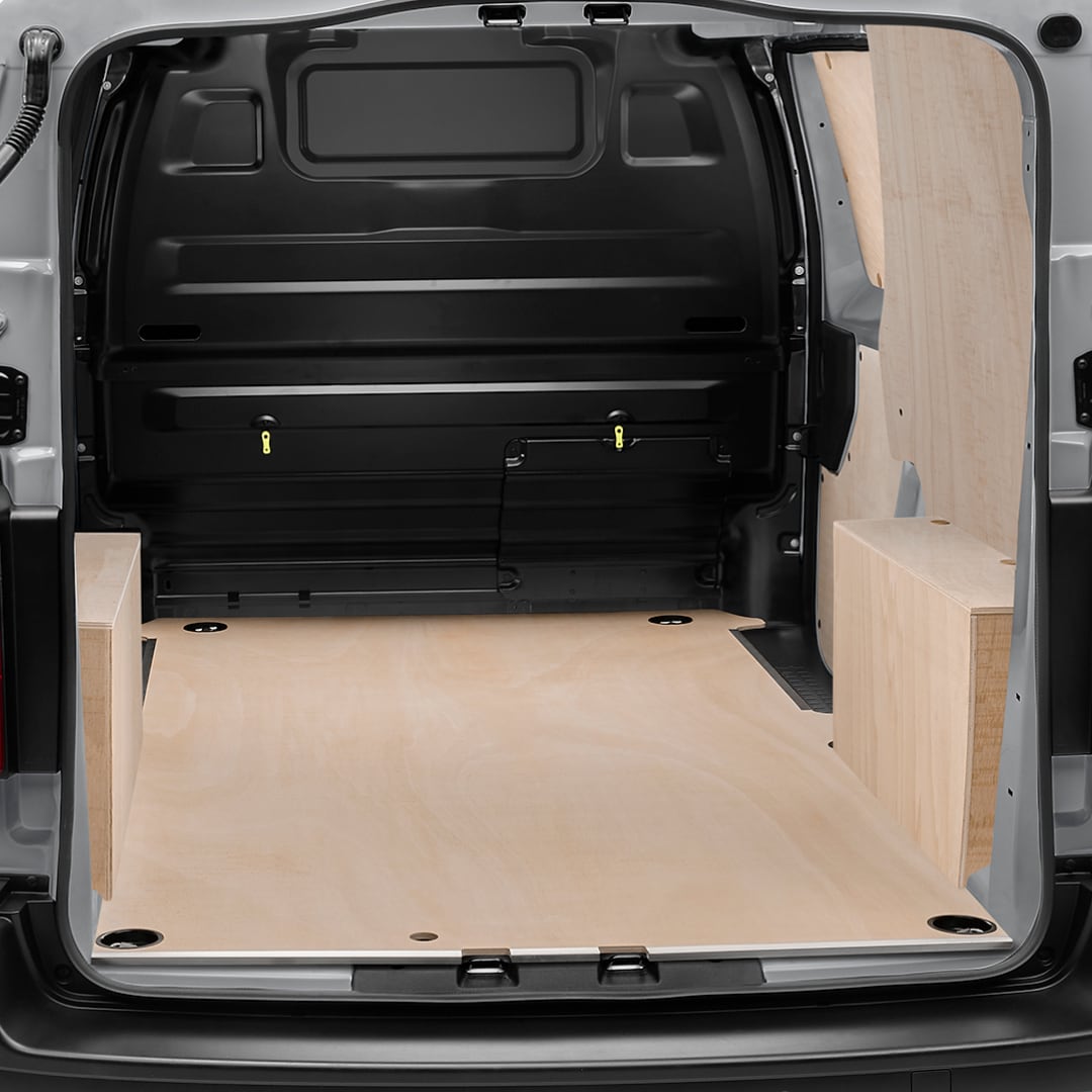 PEUGEOT E=Expert houten laadruimte-inrichting