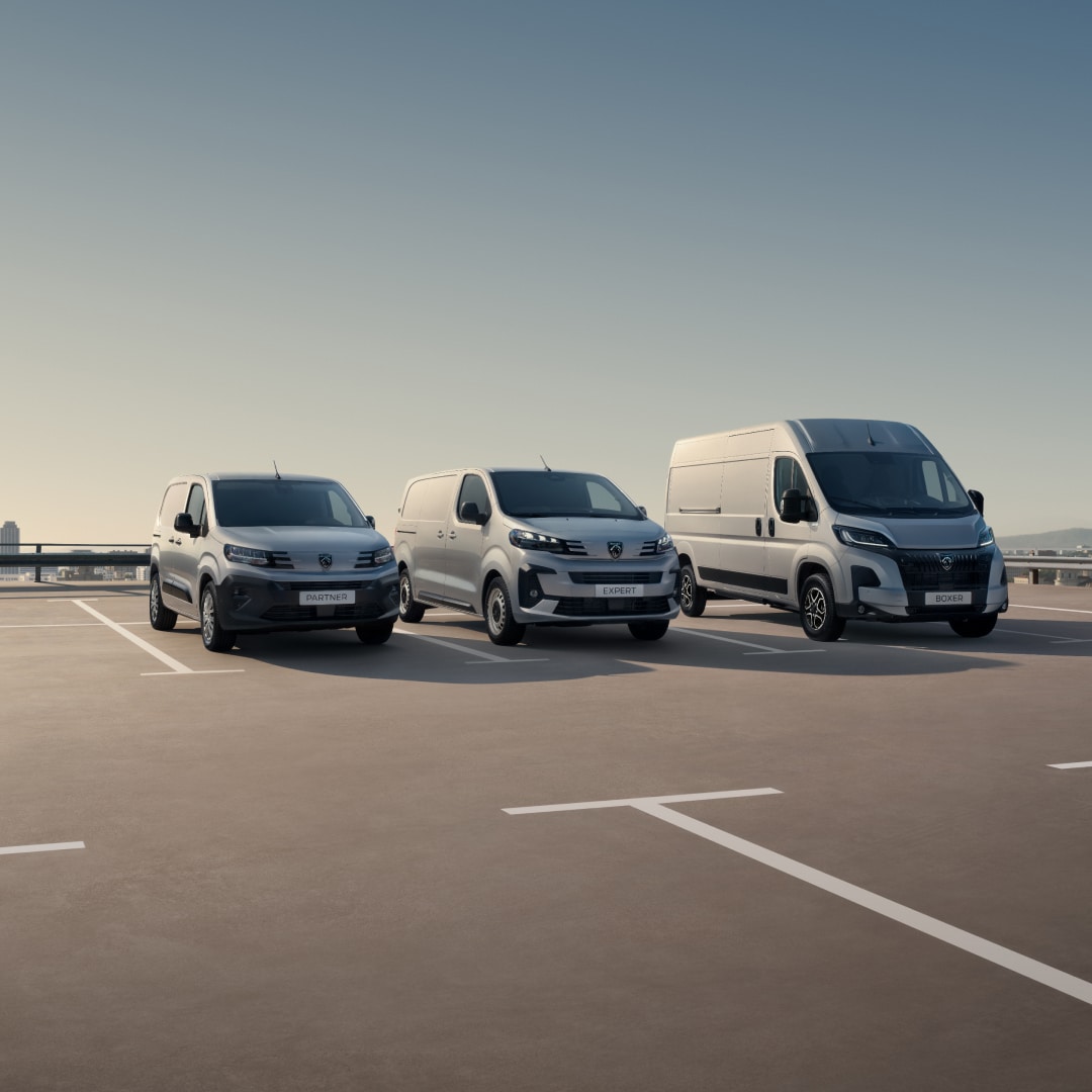 De elektrische bedrijfswagens van PEUGEOT