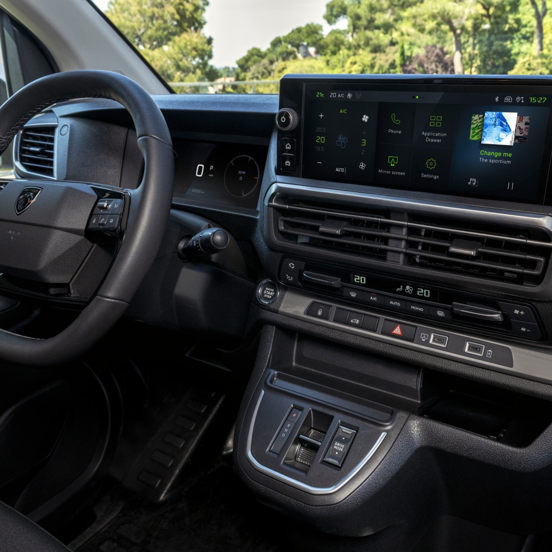 PEUGEOT Expert ergonomische cockpit