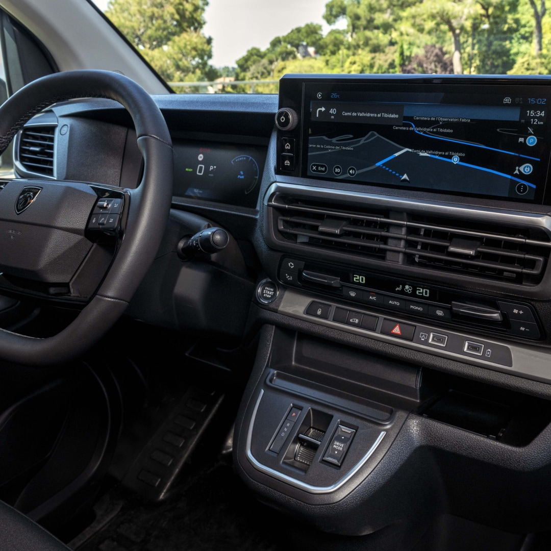 PEUGEOT E-Expert ergonomische cockpit