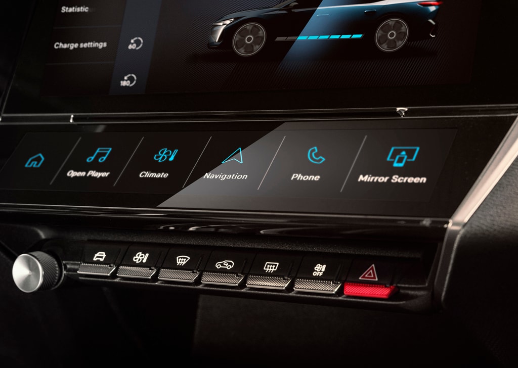 Nieuwe PEUGEOT E-408 i-toggles