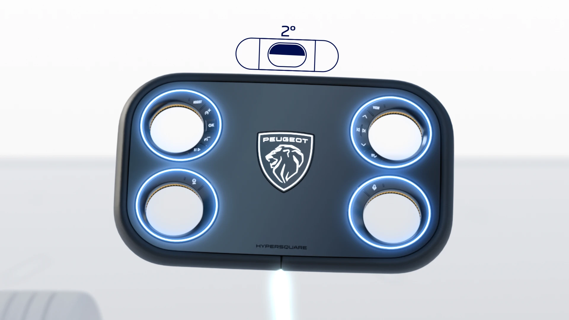 Peugeot Hypersquare®, een nauwkeurige rijbeleving