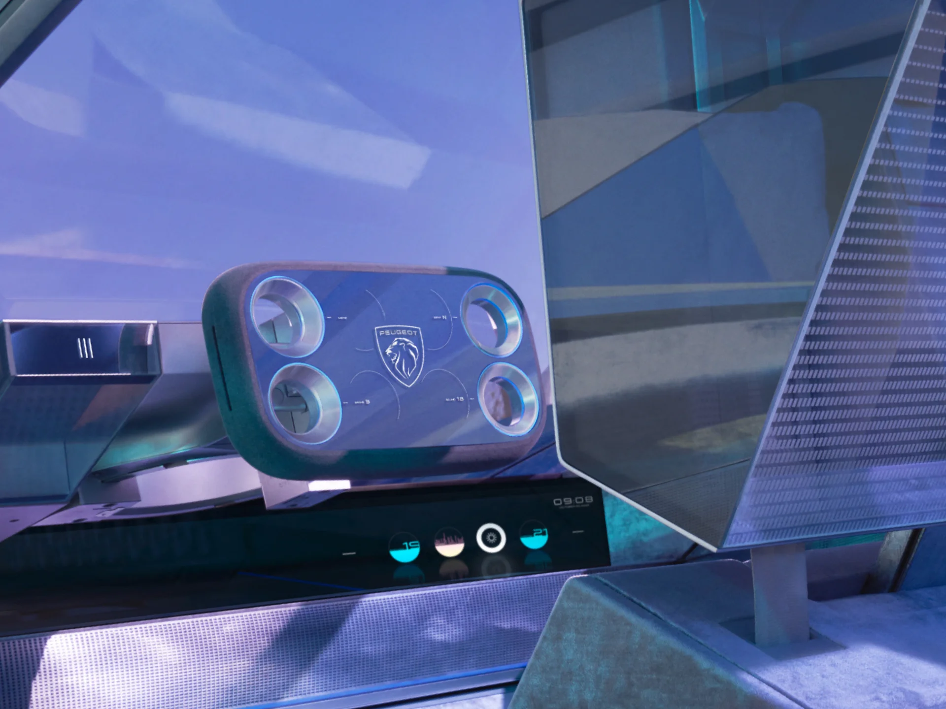 Peugeot Inception Concept met Hypersquare®