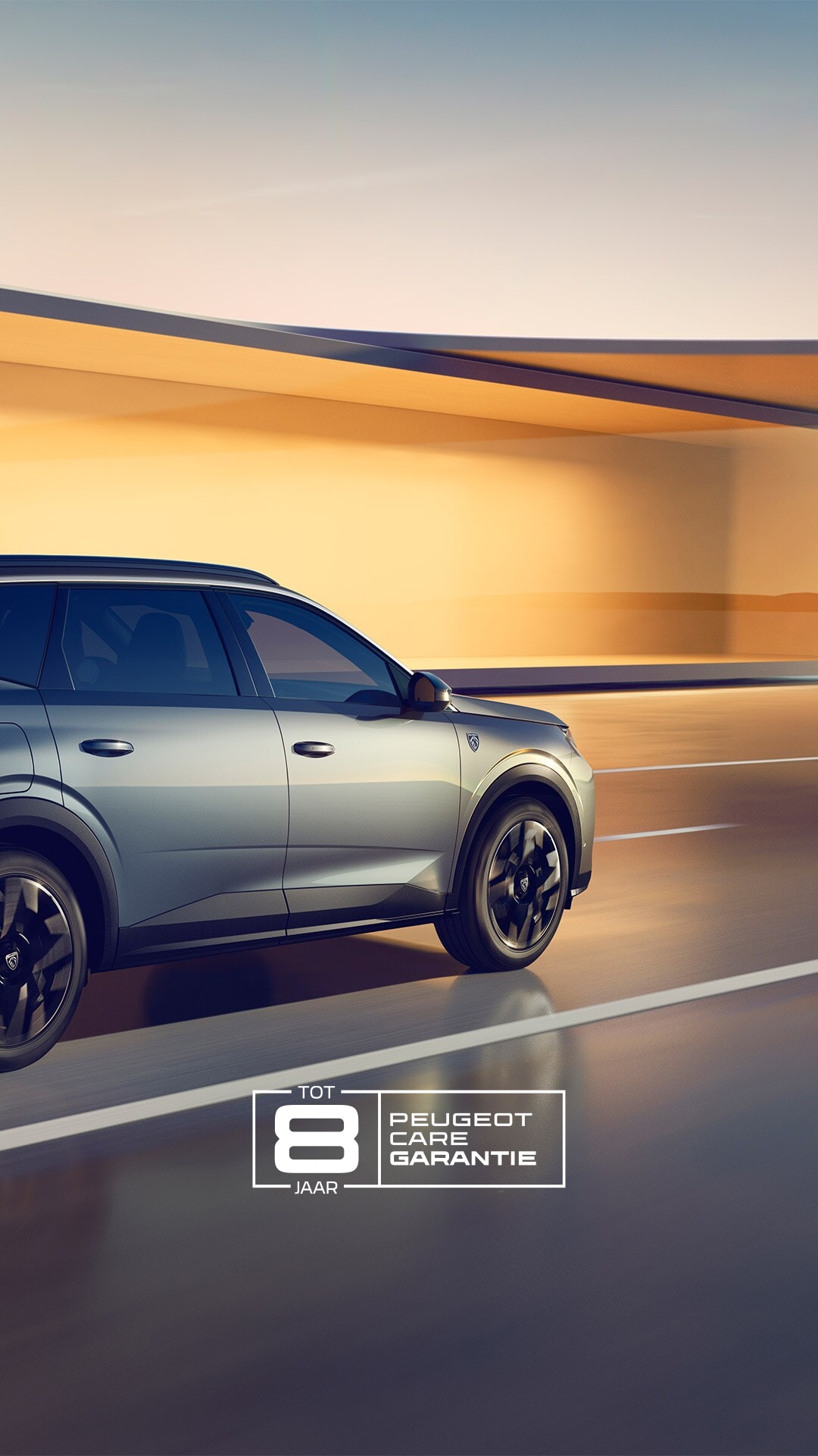 PEUGEOT 5008 Hybrid zijaanzicht