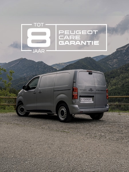 PEUGEOT E-Expert en PEUGEOT CARE logo