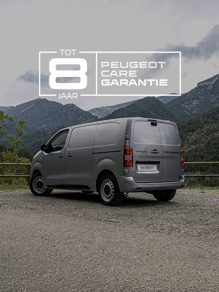 PEUGEOT E-Expert en PEUGEOT CARE logo